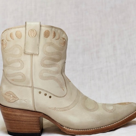 PSkaufman Leather boots Sz 7.5 - Picture 3 of 5